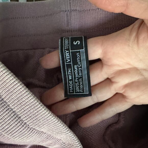 Alphalete Very Terry Rose Quartz Athletic Shorts Small - Picture 6 of 6